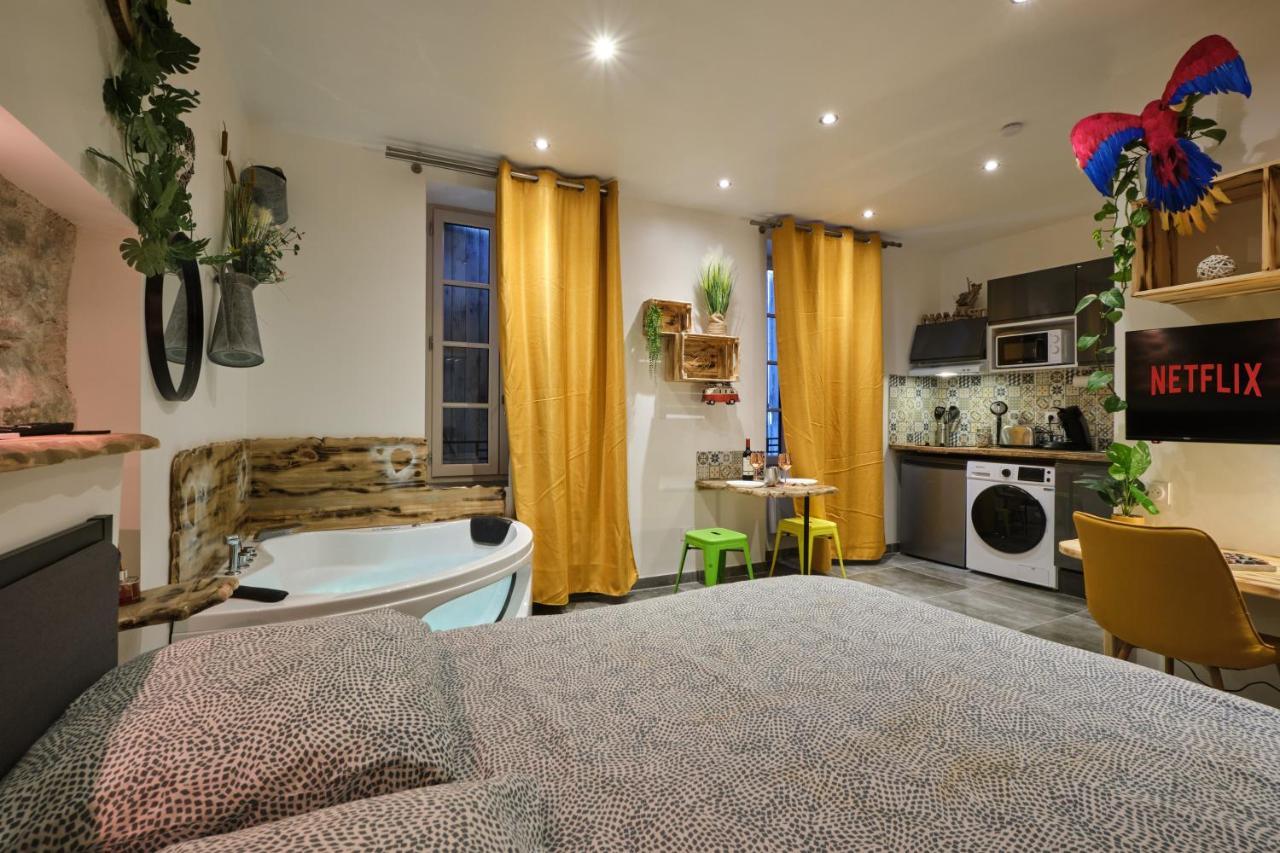 Place Carnot - Studio Tout Equipe Avec Jacuzzi Proche Toutes Commodites Carcassone Exterior photo